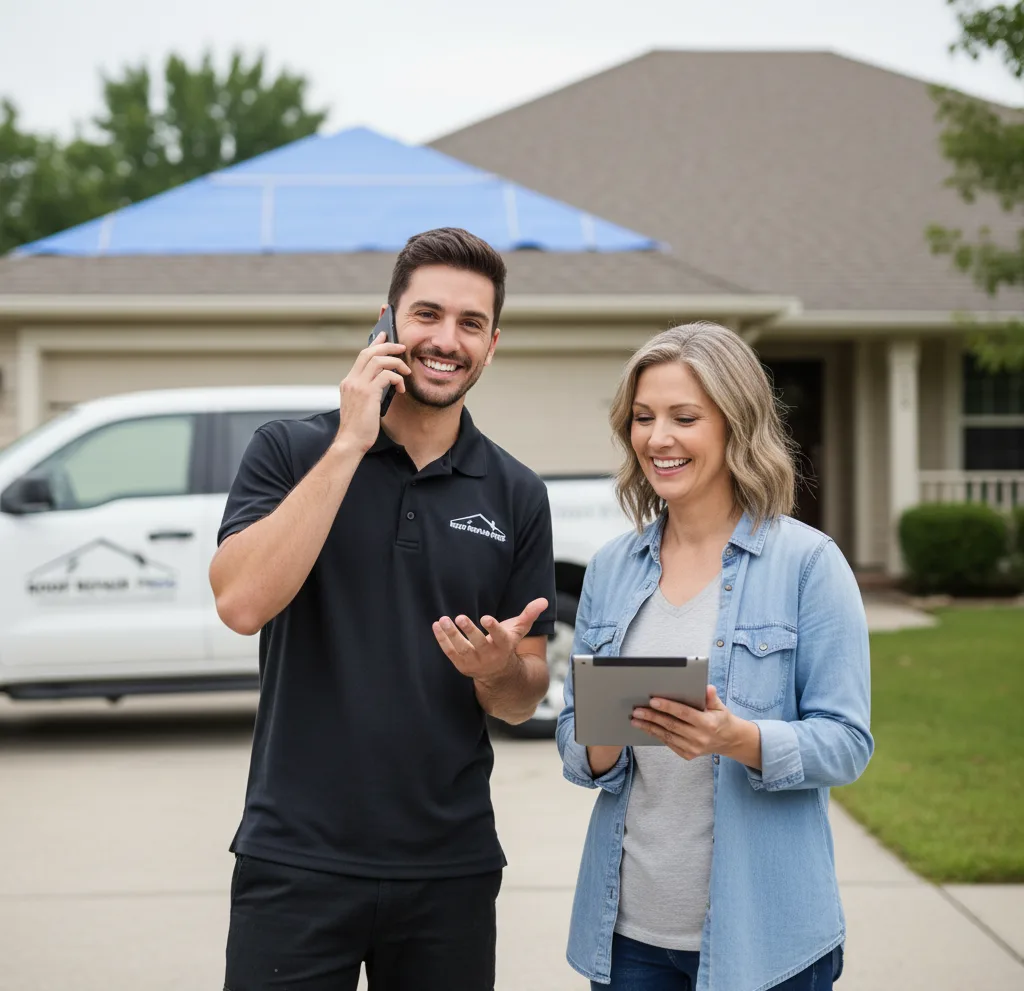 Modern Solutions Roof Repair customer support in Poteau